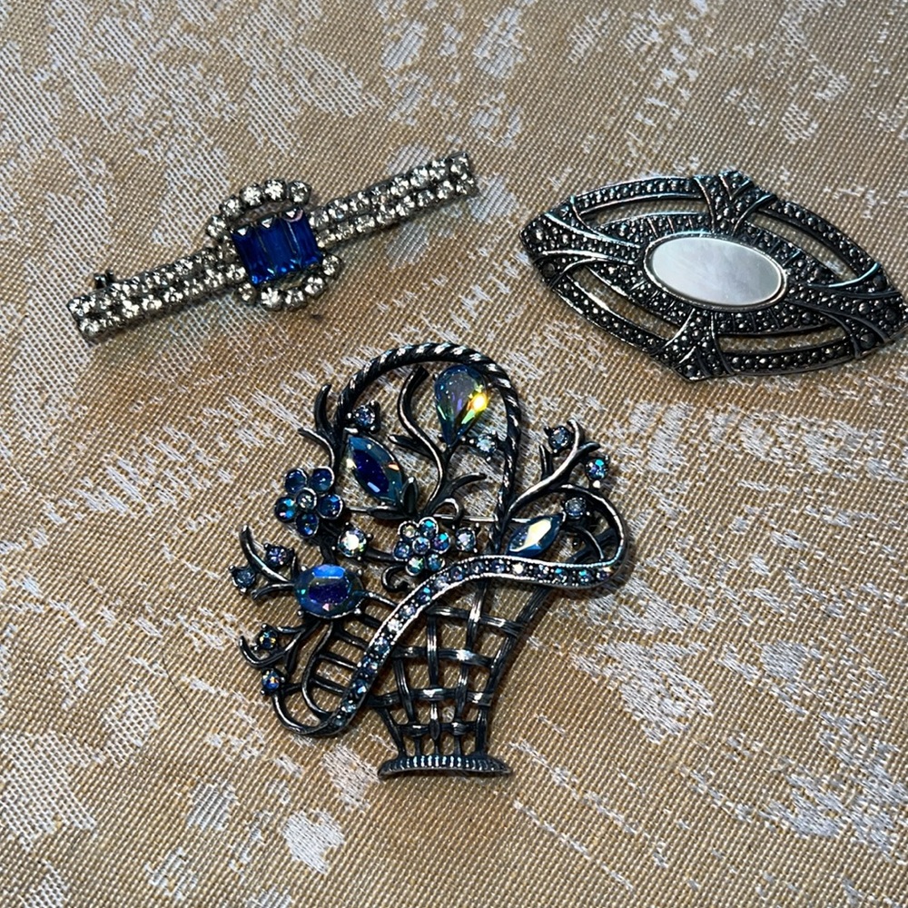 Brooches, Vintage - Set of 3